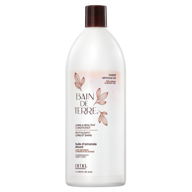 Bain De Terre Sweet Almond Oil Long & Healthy Conditioner 33.8 oz