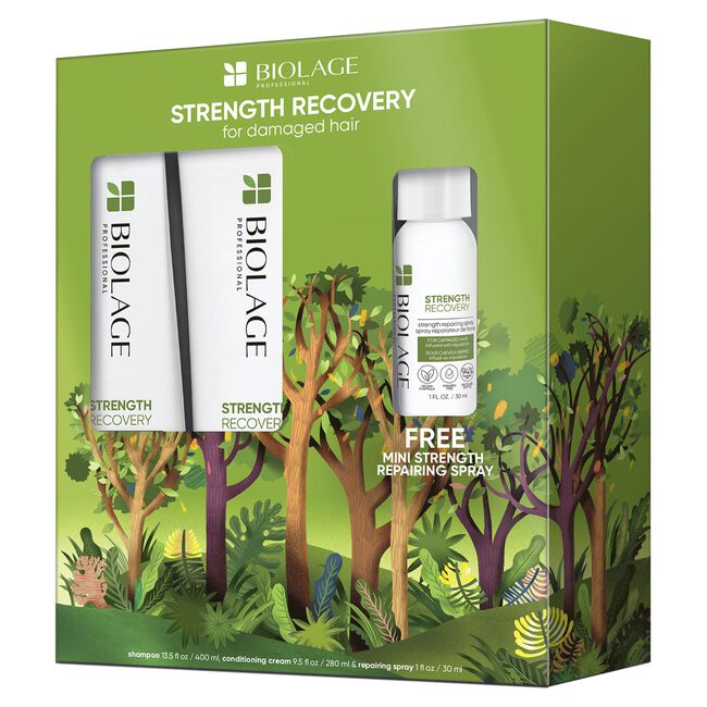Biolage Earth Day Strength Recovery Trio