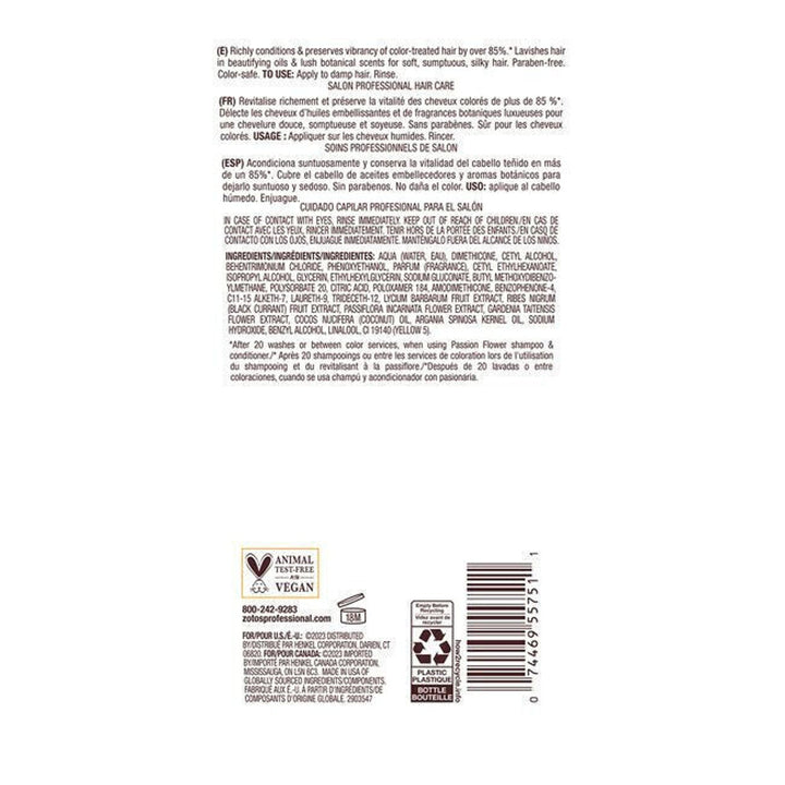 Bain De Terre Passion Flower Color Preserving Conditioner 13.5 oz