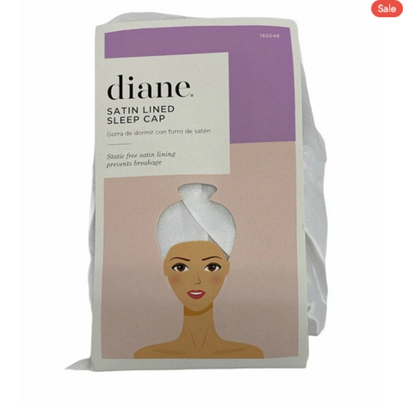 Diane Satin Lined Sleep Cap