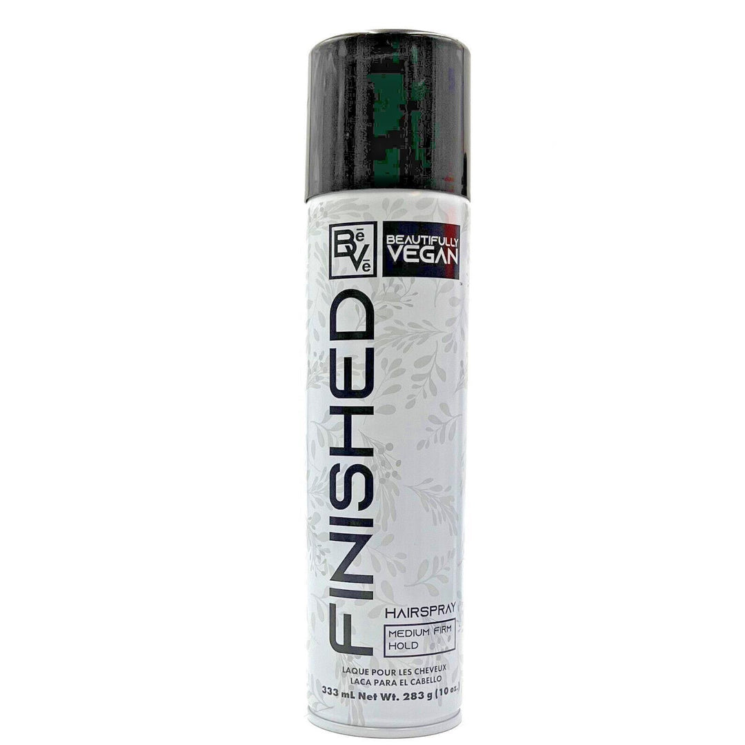 Beve Beautifully Vegan Finished Hairspray Medium Firm Hold 10 oz