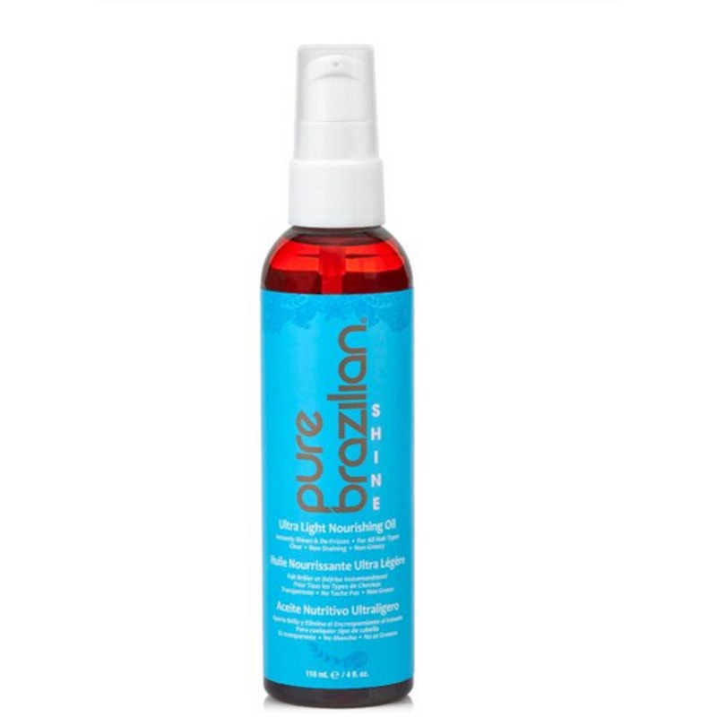 Pure Brazilian Shine Ultra Light Nourishing Oil 4 oz