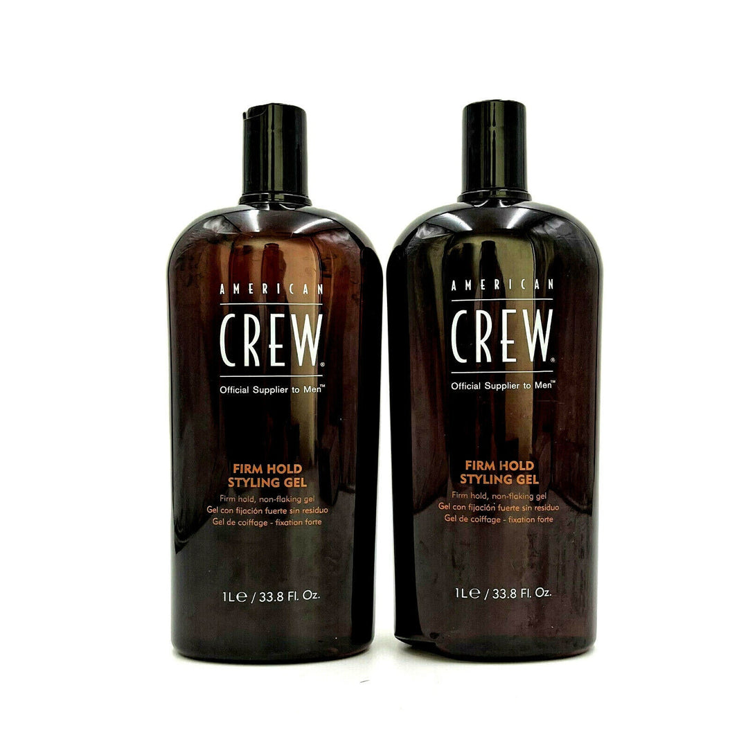 American Crew Classic Firm Hold Styling Gel 33.8 oz-Pack of 2
