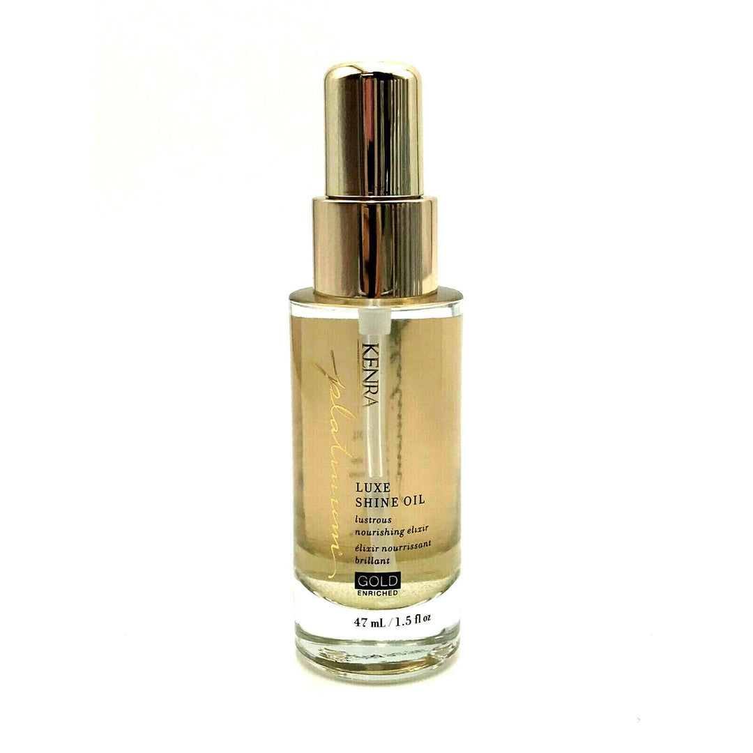 Kenra Platinum Luxe Shine Oil Lustrous Nourishing Exlixir 1.5 oz