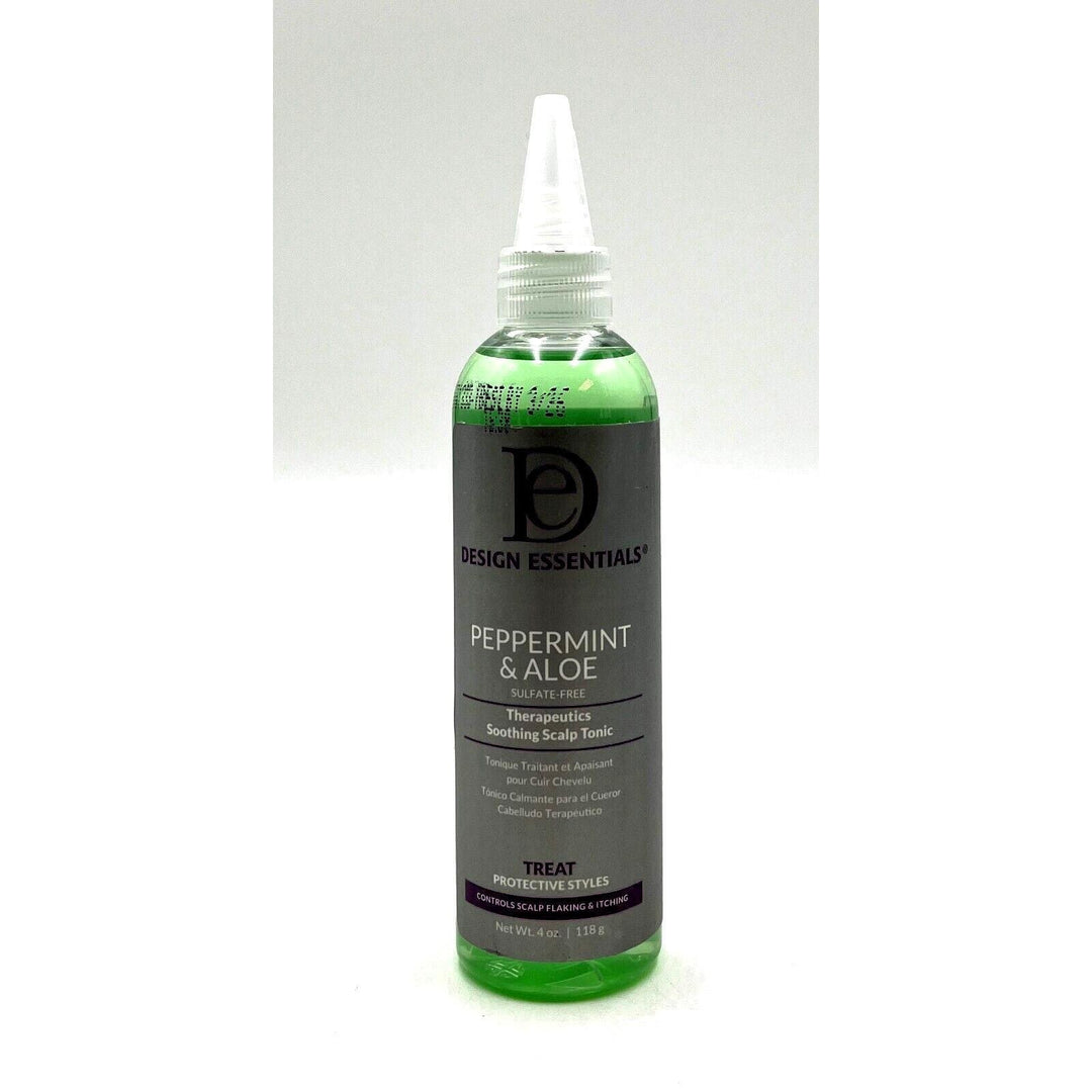 Design Essentials Peppermint & Aloe Therapeutics Soothing Scalp Tonic 4 oz
