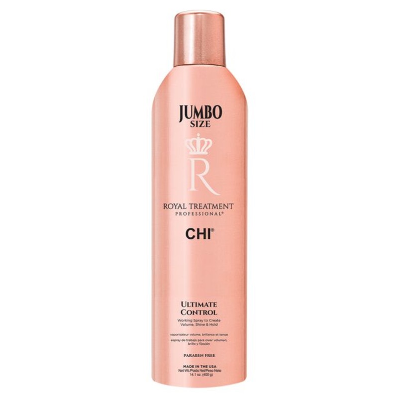 CHI Royal Treatment Jumbo Size Ultimate Control Working Spray 14.1 oz-3 Pack