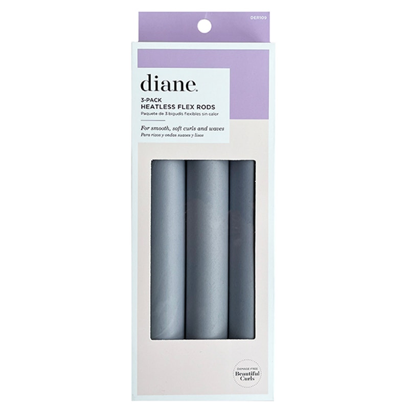 Diane Heatless 1.25" Flex Rods, 3 Pack
