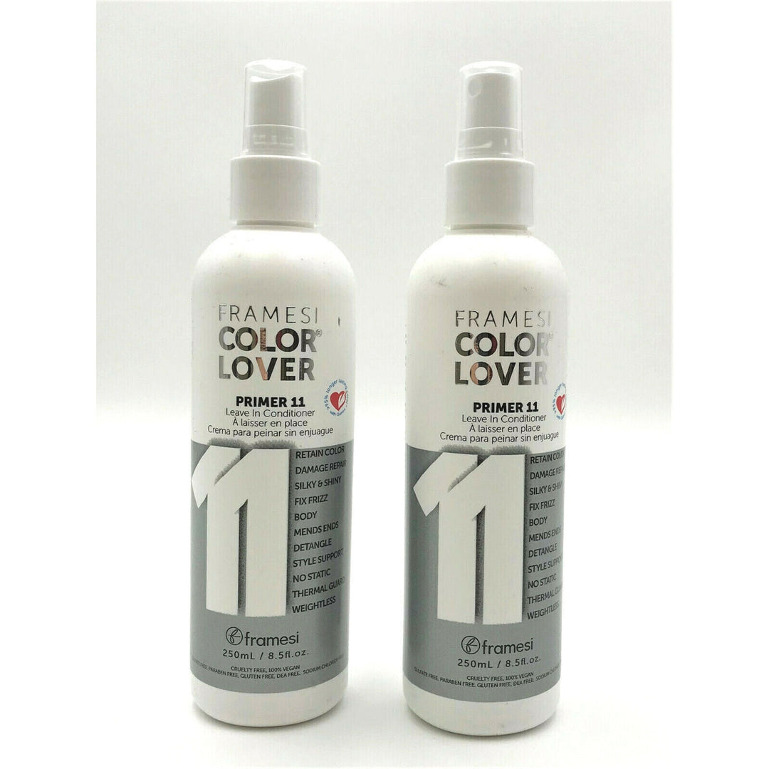 Framesi Color Lover Primer 11 Leave In Conditioner 8.5 oz-2 Pack