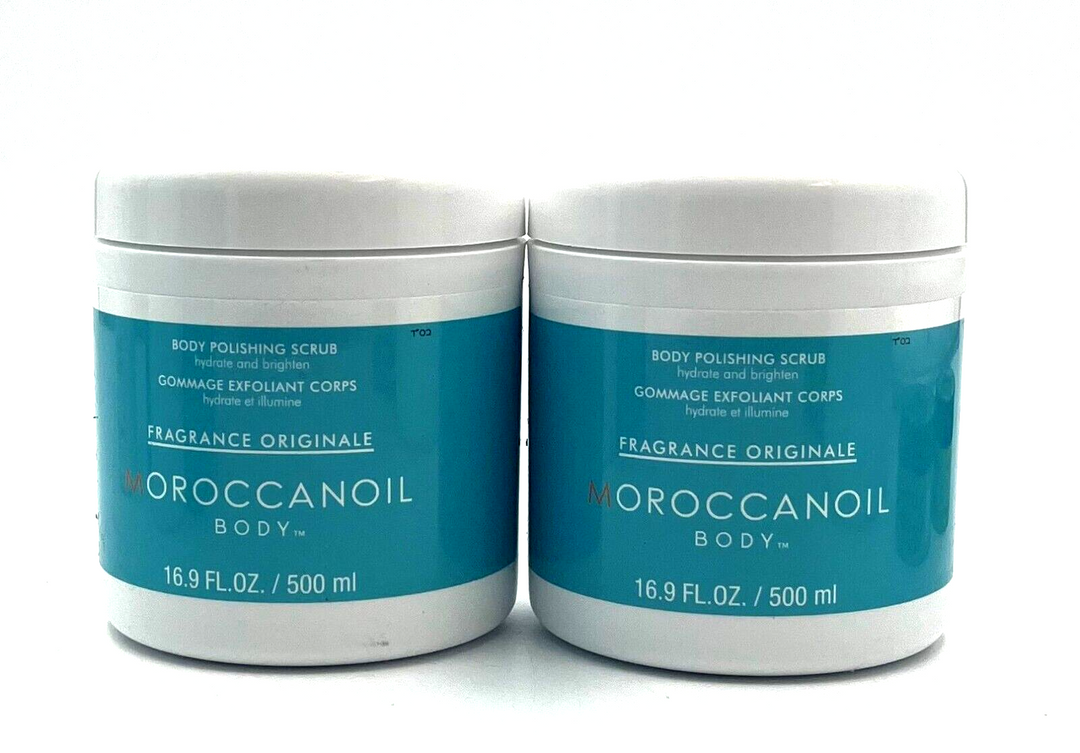 Moroccanoil Fragrance Originale Body Polishing Scrub 16.9 oz-2 Pack