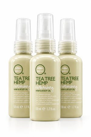 Paul Mitchell Tea Tree Hemp Hair & Body Oil 1.7 fl.oz - 3 Pack