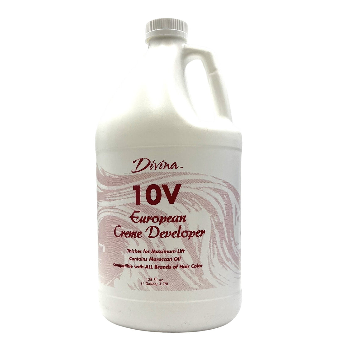 2X Divina European 10V Creme Developer Thicker For Max Lift Gallon