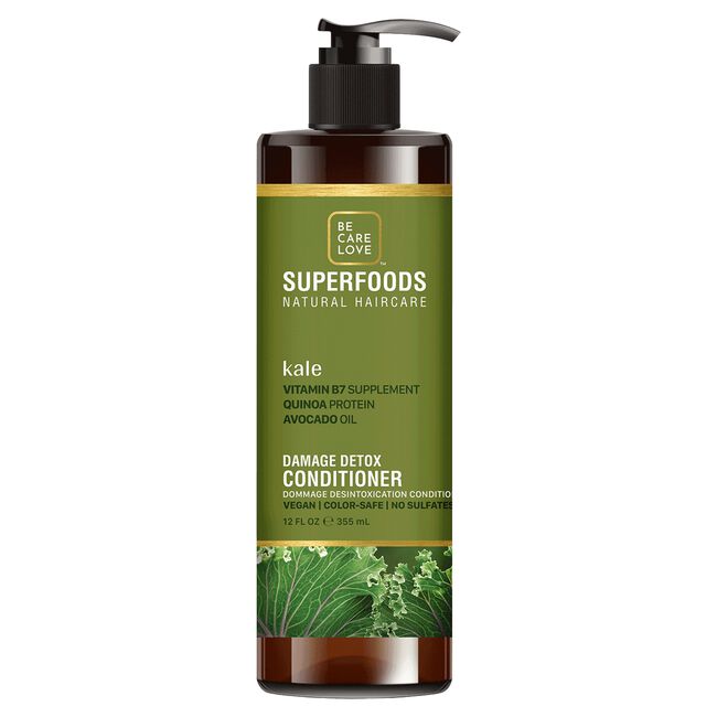 Be Care Love SuperFoods Kale Damage Detox Conditioner 12 fl.oz