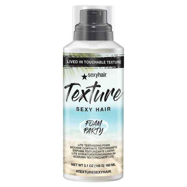Sexy Hair Texture Sexy Hair Foam Party Lite Texturizing Foam 5.1 oz