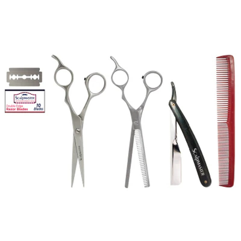 Scalpmaster 5 Piece Barber Kit (SC-BRKIT)