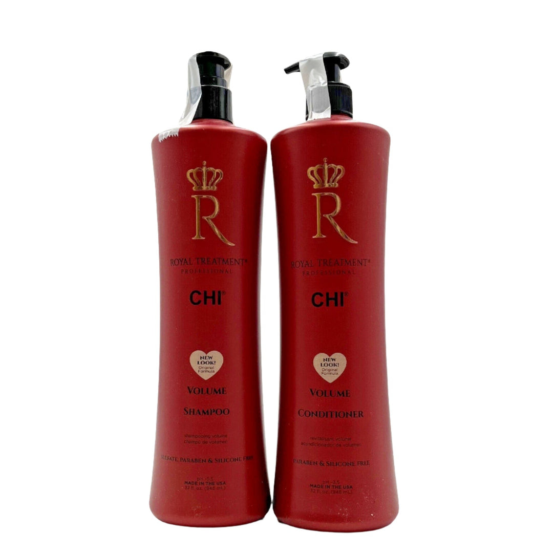 CHI Royal Treatment Volume Essential Shampoo & Conditioner 32 oz Duo