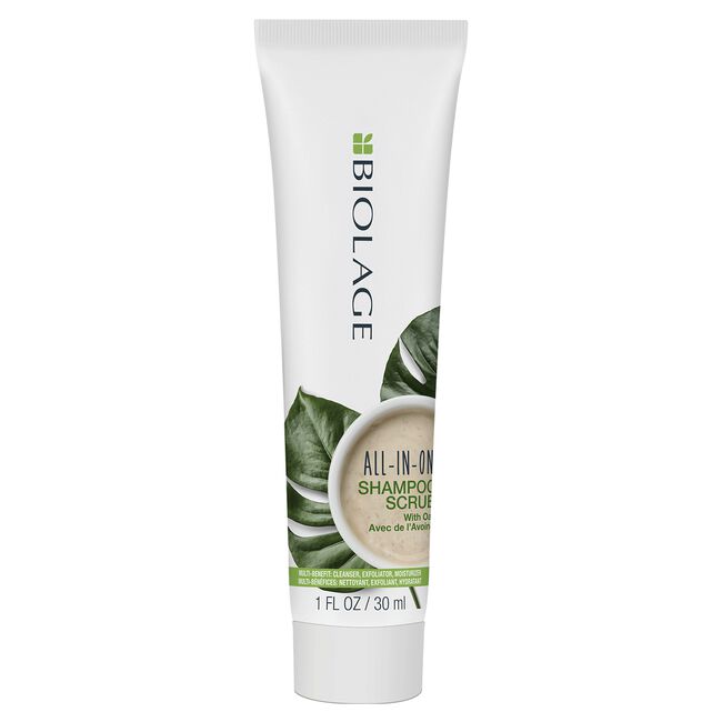 Biolage All-In-One Shampoo Scrub With Oat 8.45 oz-Pack of 2