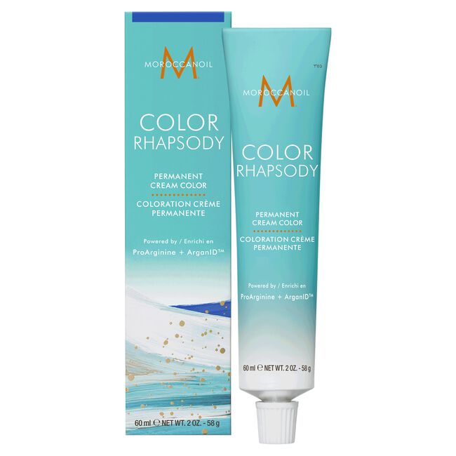 Moroccanoil Color Rhapsody Permanent Cream Color 2 oz- 2B/2.1 Ash Black