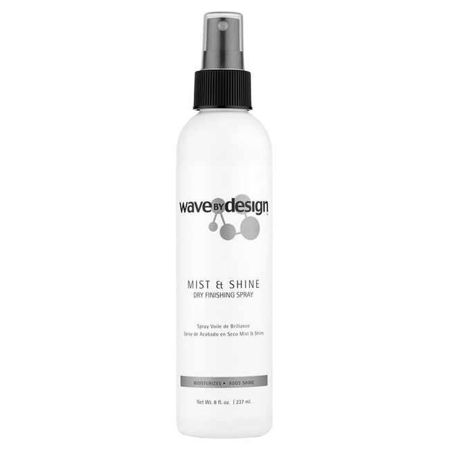 Design Essentials Wave By Design Mist &amp; Shine Dry Finishing Spray 8 oz