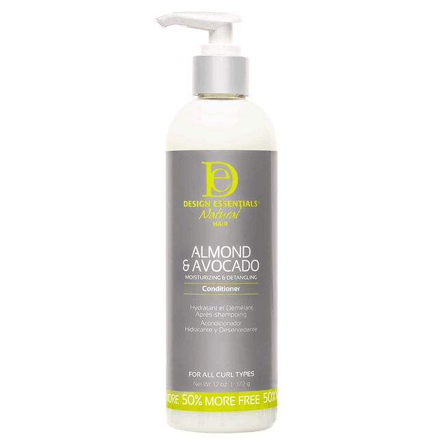 Design Essentials Almond &amp; Avocado Moist &amp; Detangling Conditioner 12 oz