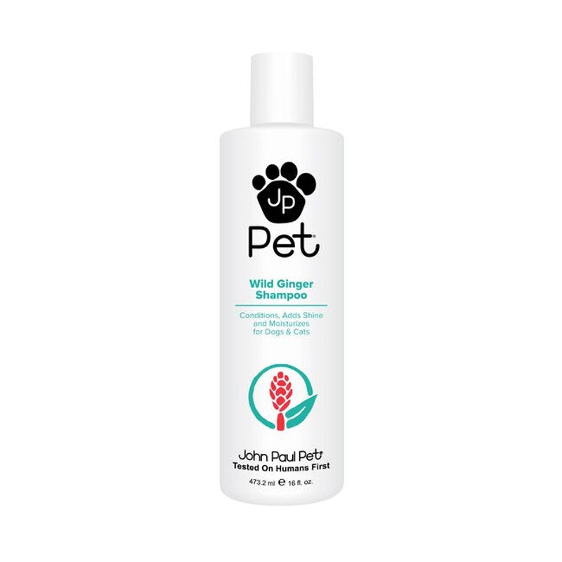 JP Pet Wild Ginger Shampoo For Dogs & Cats 16 oz