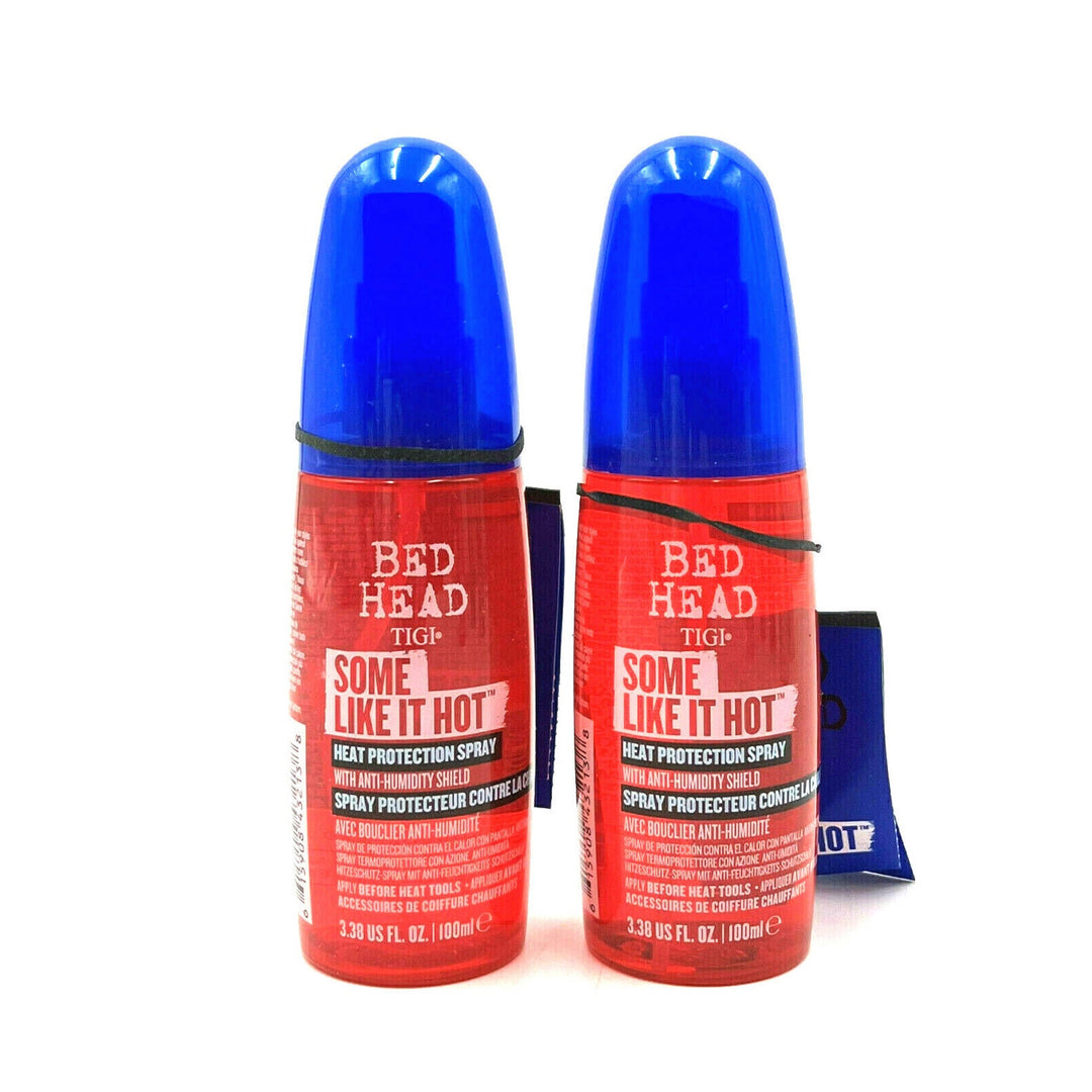 TIGI Bed Head Some Like It Hot Heat Protecion Spray 3.38 oz-2 Pack