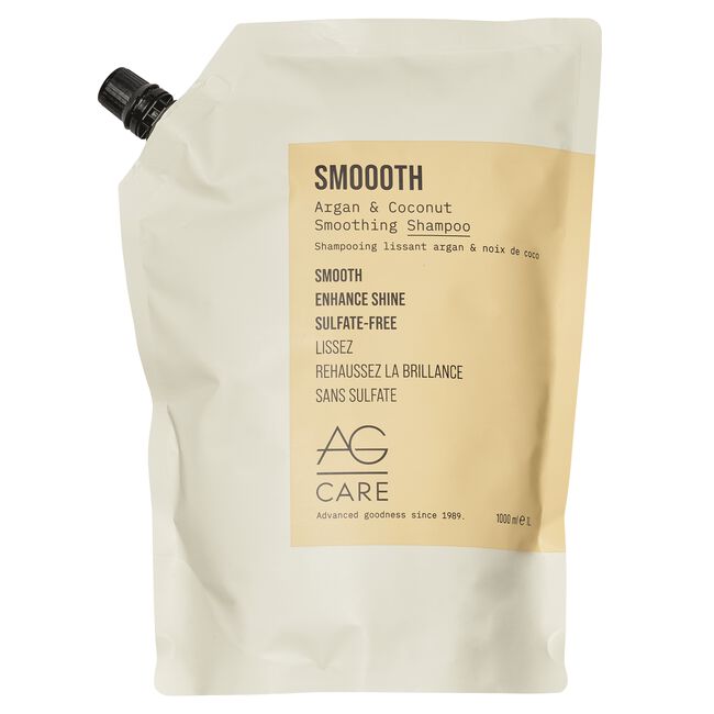 AG Care Smoooth Argan & Coconut Smoothing Shampoo & Sleeek Conditioner 33.8 fl.oz Duo