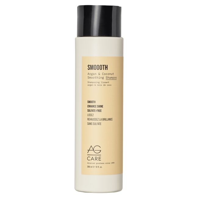 AG Care Smoooth & Sleeek Argan & Coconut Shampoo 10 fl.oz Conditioner 8 fl.oz Duo