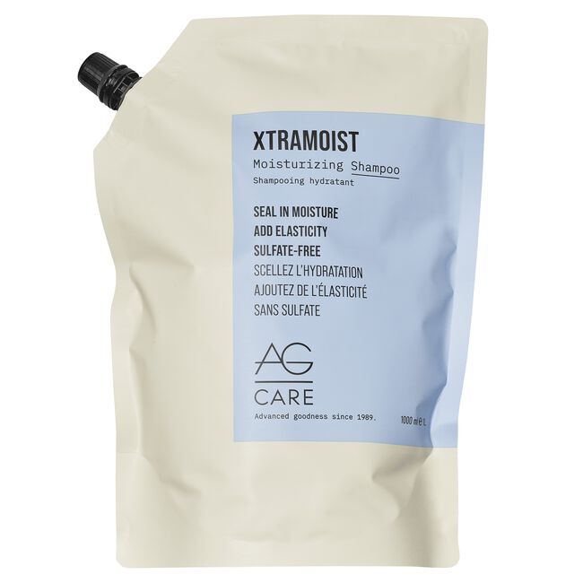 AG Care Xtramoist Moisturizing Shampoo 33.8 fl.oz(Refill) & 10 Fl.oz Duo
