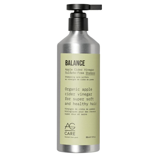 AG Care Balance Apple Cider Vinegar Sulfate-Free Shampoo& Boost Conditioner 12 fl.oz Duo