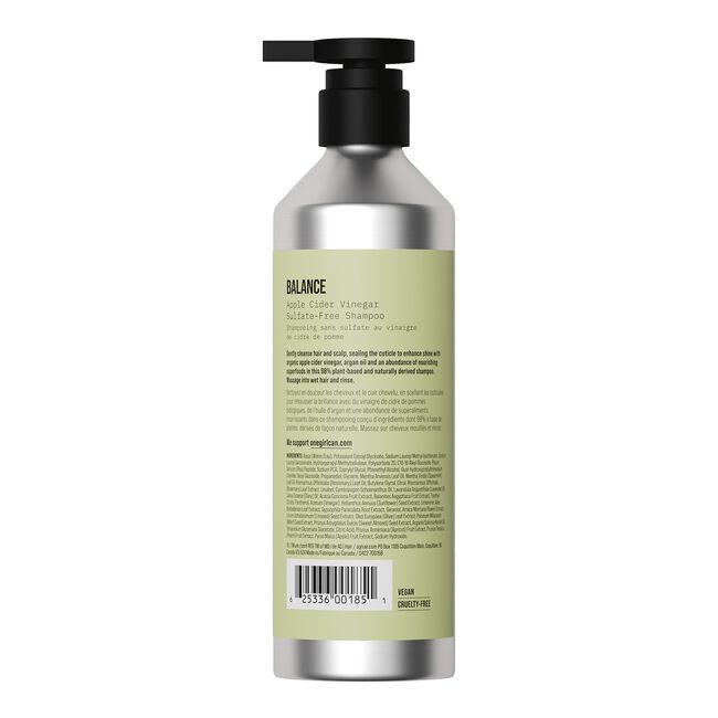 AG Care  Balance Apple Cider Vinegar Sulfate-Free Shampoo 12 oz