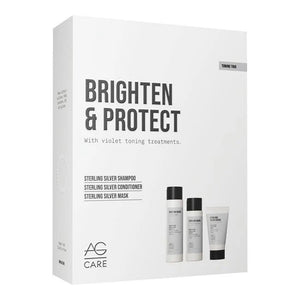 AG Care Brighten & Protect ToningTrio(Shampoo/Conditioner/Mas) Set