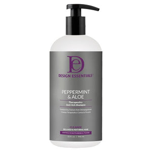 Design Essentials Peppermint & Aloe Therapeutics Anti-Itch Shampoo Liter