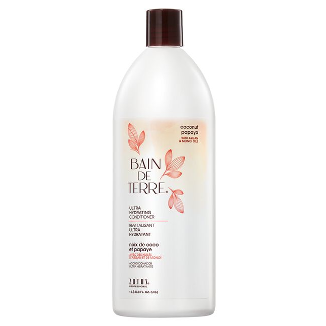 Bain De Terre  Coconut Papaya Ultra Hydrating Conditioner 33.8 oz