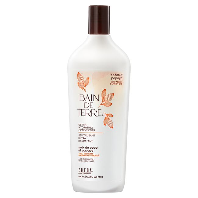 Bain De Terre  Coconut Papaya Ultra Hydrating Conditioner 13.5 oz