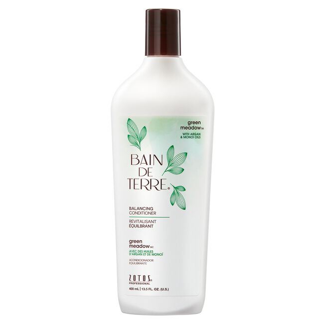 Bain De Terre  Green Meadow Balancing Shampoo & Conditioner 13.5 oz Duo