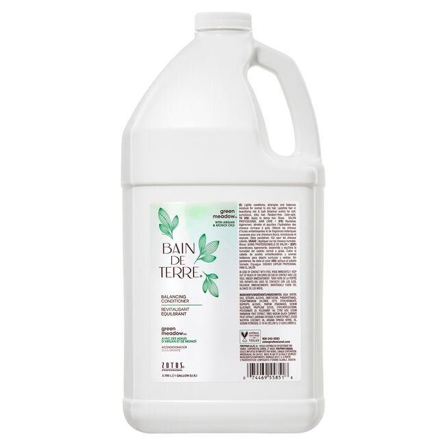 Bain De Terre  Green Meadow Balancing Shampoo &  Conditioner 128 oz Gallon