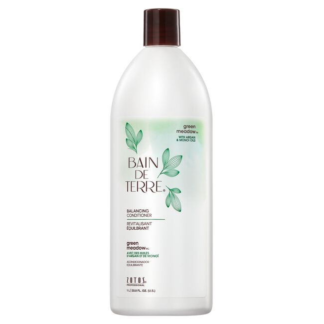 Bain De Terre  Green Meadow Balancing Shampoo & Conditioner 33.8 oz Duo