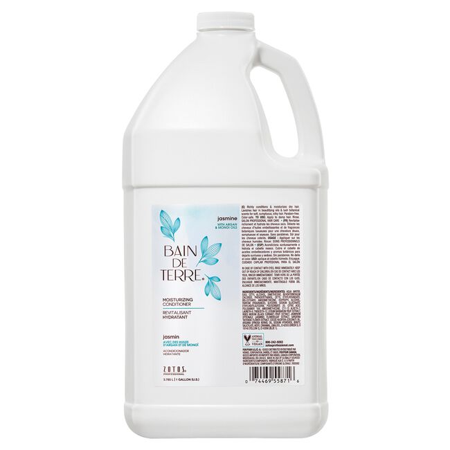 Bain De Terre  Jasmine Moisturizing Conditioner 128 oz Gallon Size