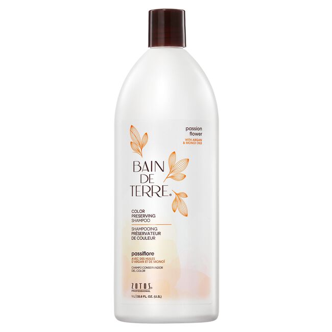 Bain De Terre  Passion Flower Color Preserving Shampoo 33.8 oz