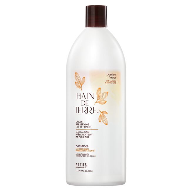 Bain De Terre  Passion Flower Color Preserving Conditioner  33.8 oz