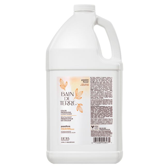 Bain De Terre  Passion Flower Color Preserving Conditioner Gallon Size