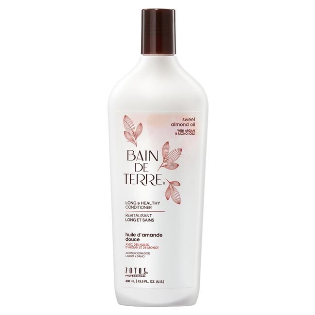 Bain De Terre Sweet Almond Oil Long & Healthy Conditioner 13.5 fl oz