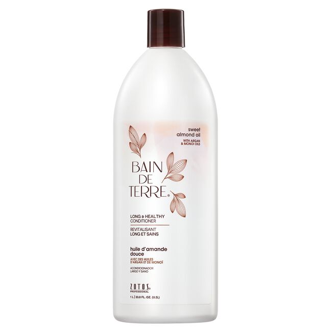 Bain De Terre  Sweet Almond Oil Long & Healthy Conditioner 33.8 oz