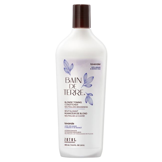 Bain de Terre Lavender Blonde Toning Conditioner 13.5 fl oz