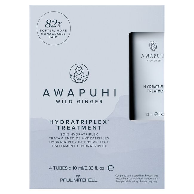 Paul Mitchell Awapuhi Wild Ginger HydraTriplex Treatment 4TubesX0.33 fl.oz