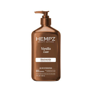 Hempz Vanilla Lux Herbal Body Moisturizer 17 oz