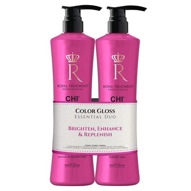 CHI  Royal Treatment Color Gloss Essential Liter Duo