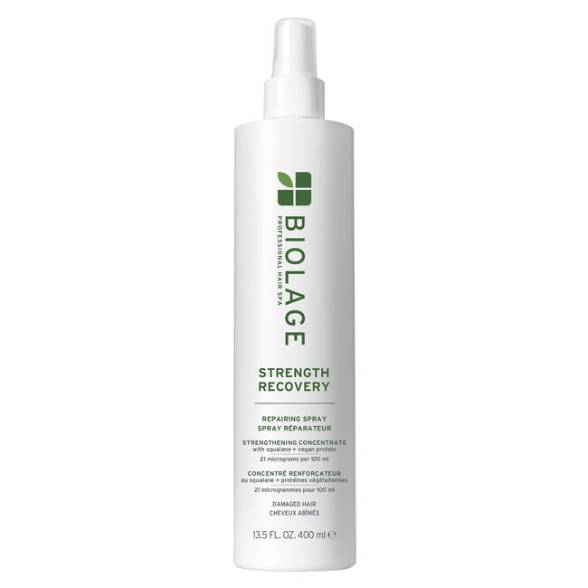 Biolage Strength Recovery Repairing Spray 13.5 oz – Strengthen & Protect Damaged Hair - New Image