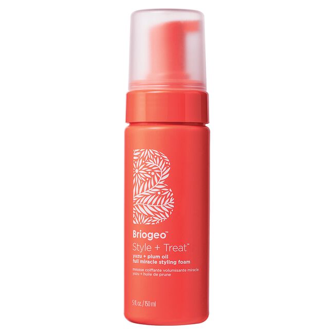 Briogeo Style + Treat Yuzu + Plum Oil Full Miracle Styling Foam 5 fl oz