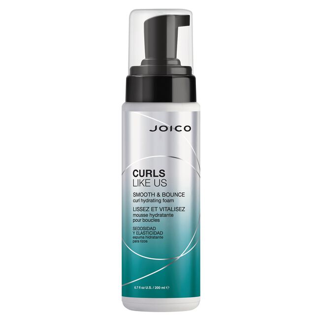 Joico Curls Like Us Smooth &amp; Bounce Curl Hydrating Foam 6.7 fl.oz-3 Pack